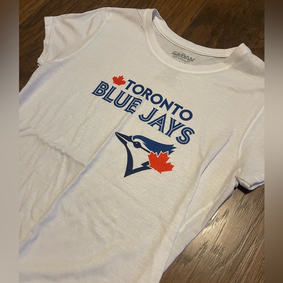 Toronto Blue Jays MLB baseball T shirt Gildan Performance Small - Picture 2 of 3